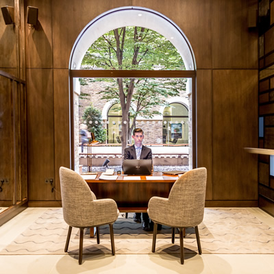 Devonshire Club Lobby