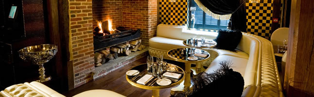 Champagne lunch at Crazy Bear Review